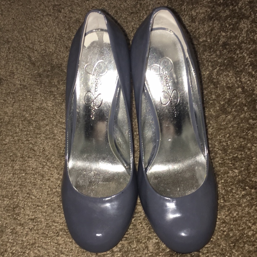 Jessica Simpson Blue heels